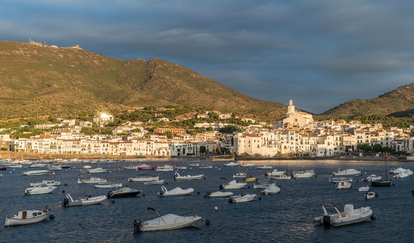 Village Of Cadaques, On The Costa Brava, Spain
